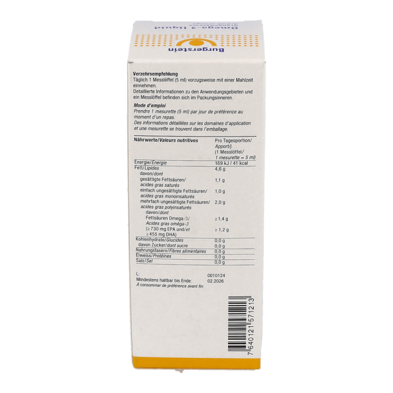 Burgerstein Omega 3 liquid 150 ml