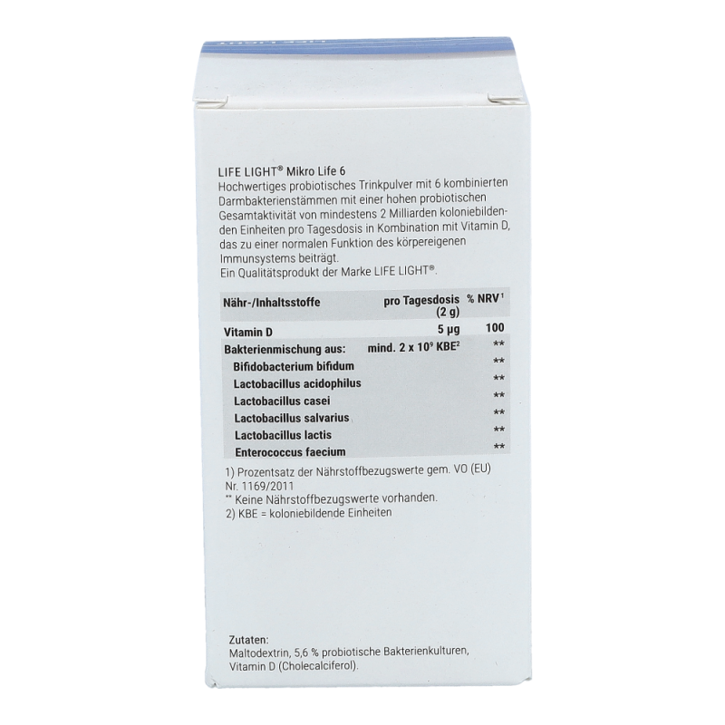 Life Light Mikro Life 6 Darmbakterien Pulver 60 g