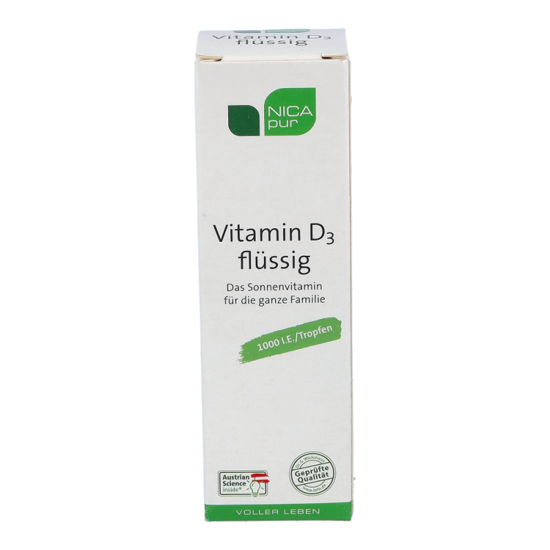 Nicapur Vitamin D3 flüssig 25 ml
