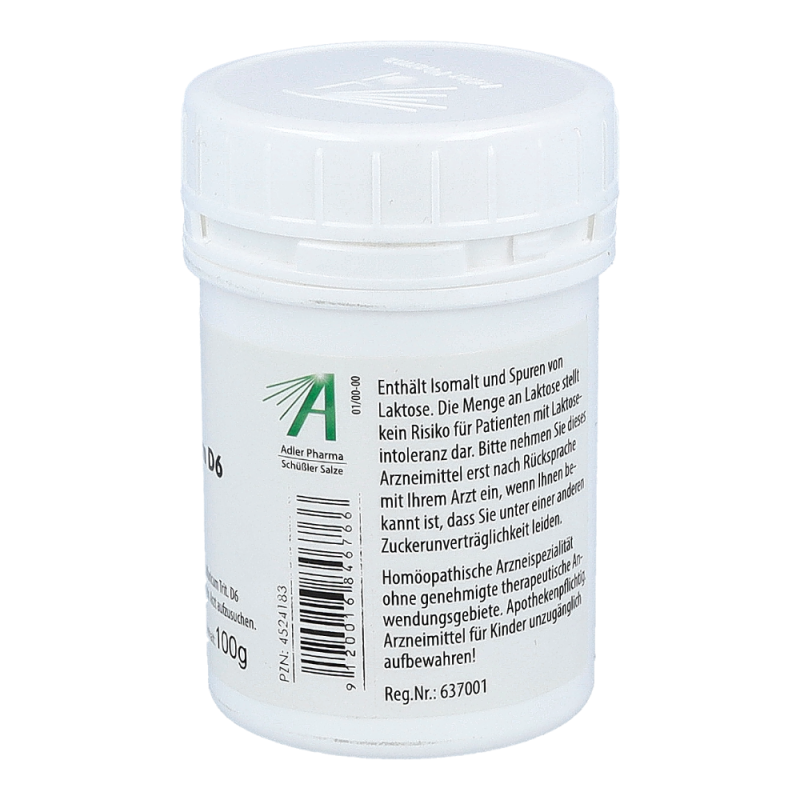 Schüßler Nr. 12 Calcium sulfuricum D6 Kautabletten 100 g