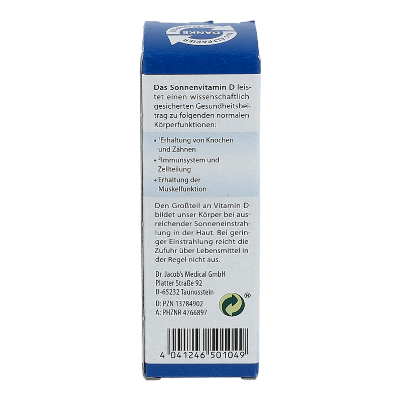 Dr. Jacobs Vitamin D3 Öl forte Tropfen 20 ml