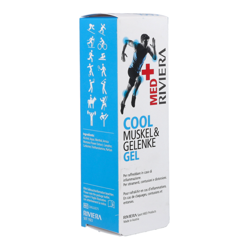 Riviera Med+ Cool Muskel & Gelenke Gel 75 ml