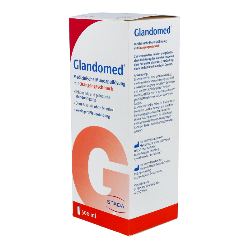 Glandomed Mundspülung 500 ml