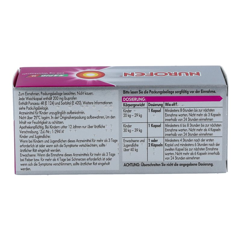 Nurofen Rapid 200 mg Weichkapseln