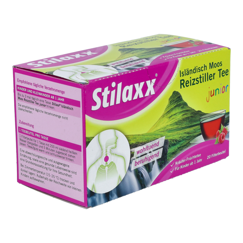 Stilaxx® Isländisch Moos Reizstiller Tee junior