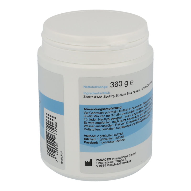 PANACEO Care Basen Bad Zeolith 360 g