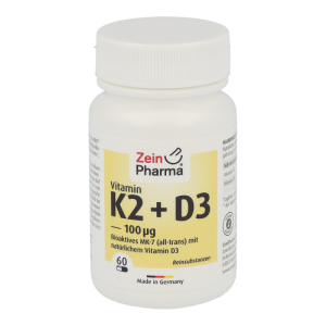 ZeinPharma VITAMIN K2 + MENACHINON – 7 100µg – 60 Stk