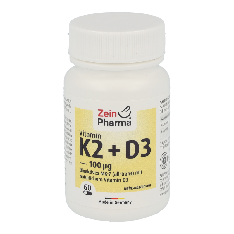 ZeinPharma VITAMIN K2 + MENACHINON – 7 100µg – 60 Stk