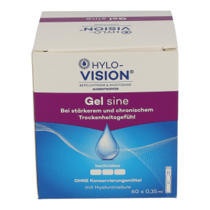 HYLO – VISION GEL SINE Augentropfen 0,35ml Einzeldosen