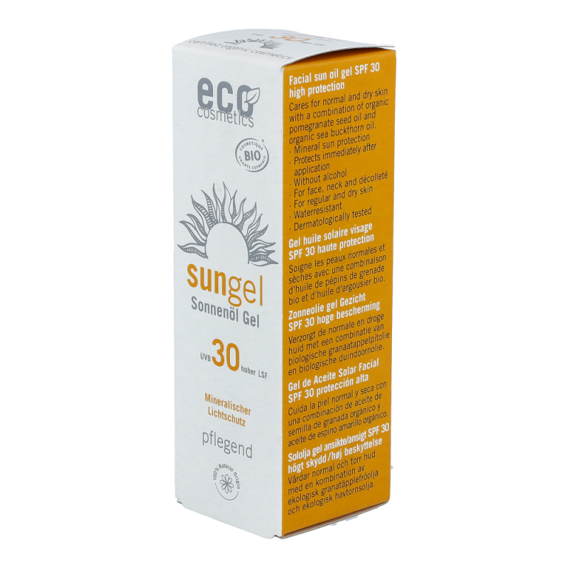 Eco Cosmetics Sonnengel Gesicht LSF 30 30 ml