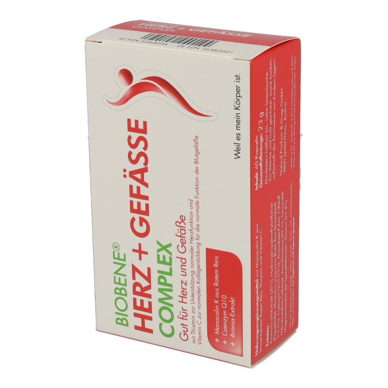 Biobene Herz + Gefäße Kapseln 60 Stk.