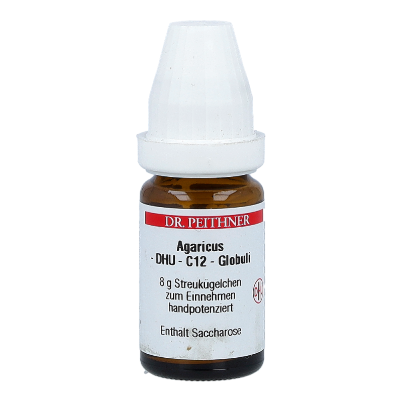Agaricus DHU 8 g C 12 Globuli