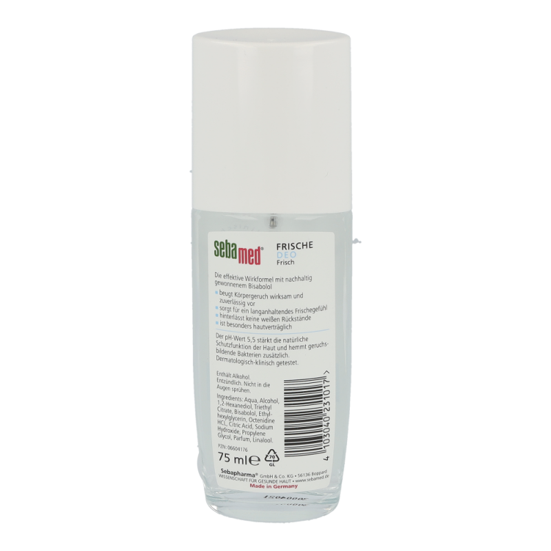 Sebamed Frische Deo Frisch Zerstäuber 75 ml