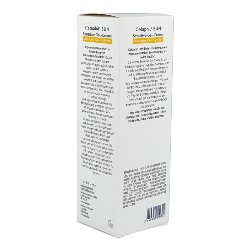 Cetaphil Sun Daylong Sensitive Gel-Creme SPF 50+ 200 ml