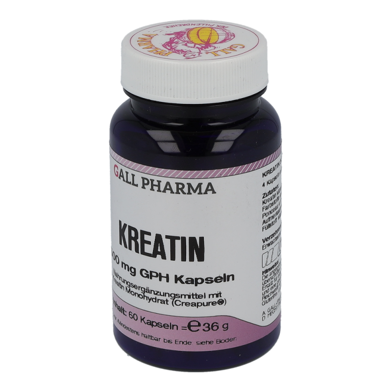 Kreatin 500mg Kapseln