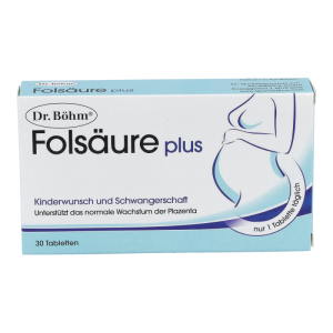 Dr. Böhm Folsäure Plus Dragees 30 Stk.