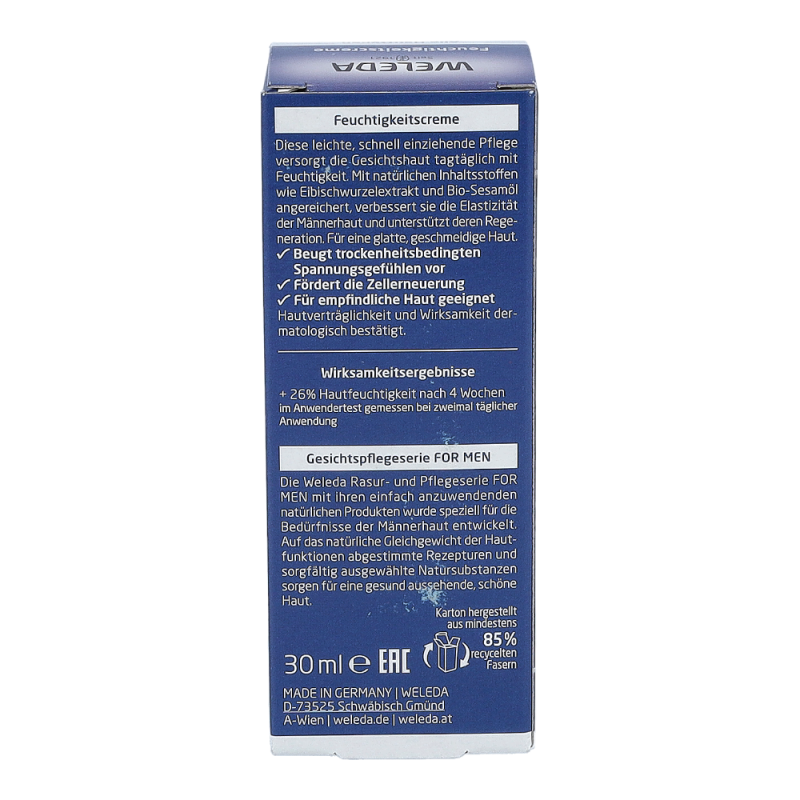 Weleda Feuchtigkeitscreme für den Mann 30 ml