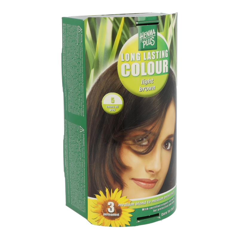 Henna Plus Longlasting Colour 100 ml Lightbrown 5
