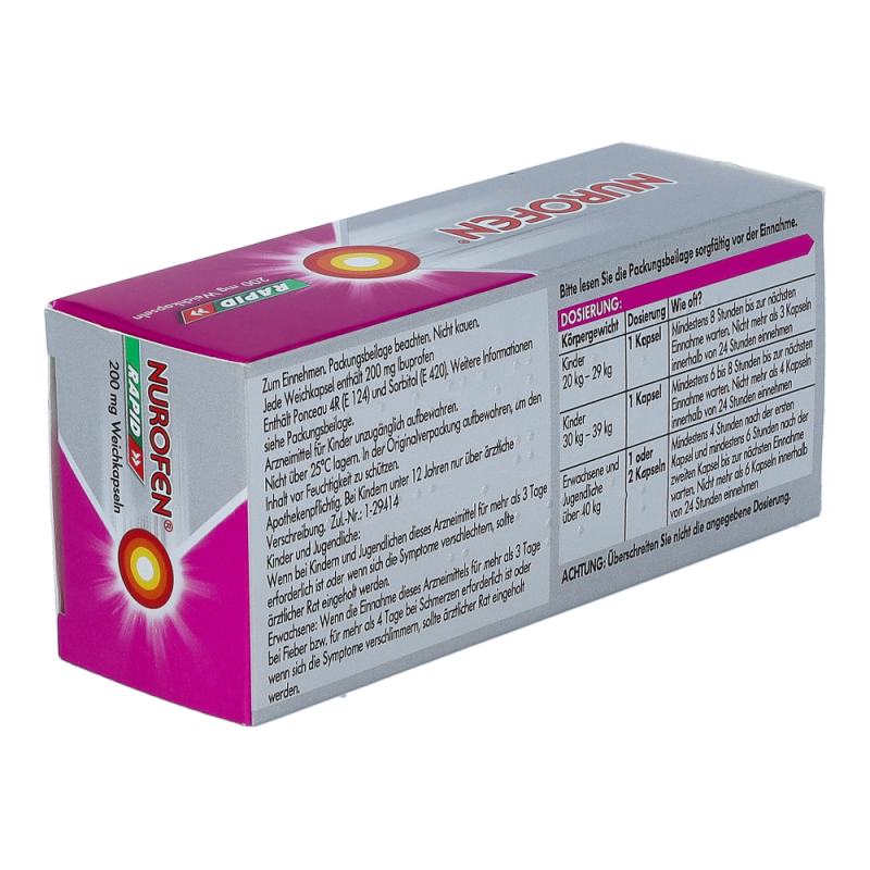 Nurofen Rapid 200 mg Weichkapseln