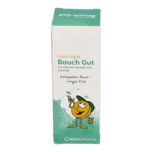 CASA SANA Bauch gut – Nahrungsergänzungsmittel mit einer phytotherapeutischen Kombination aus Fenchel, Kamille und Kümmel