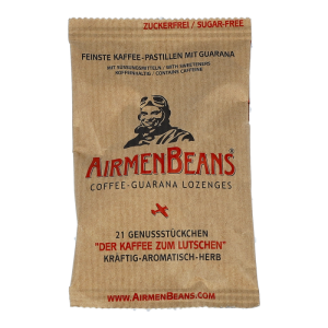 AirmenBeans Kaffee-Guarana Pastillen 21 Stk.