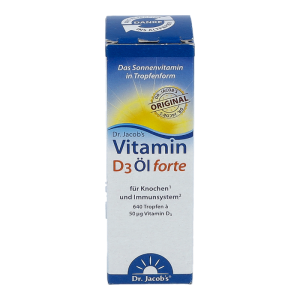 Dr. Jacobs Vitamin D3 Öl forte Tropfen 20 ml