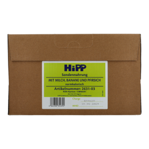 Hipp Sondennahrung mit Milch, Banane & Pfirsich 12 Stk.