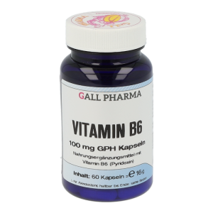 Gall Pharma Vitamin B6 100 mg Kapseln 60 Stk.