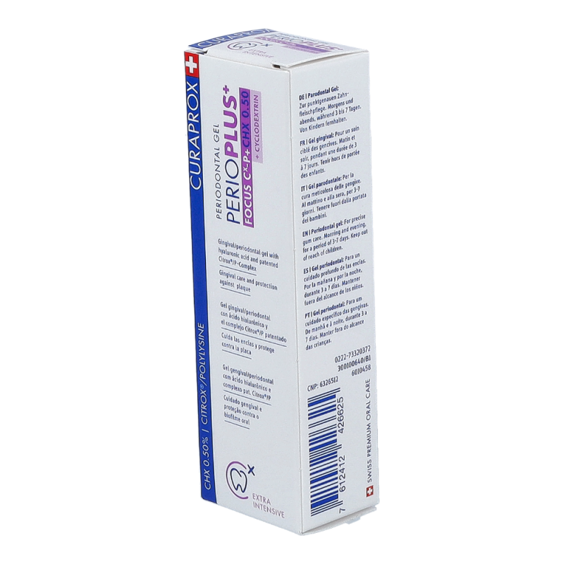 Curaprox Perio Plus+ Focus Zahngel 10 ml