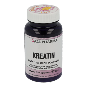 Kreatin 250mg Kapseln