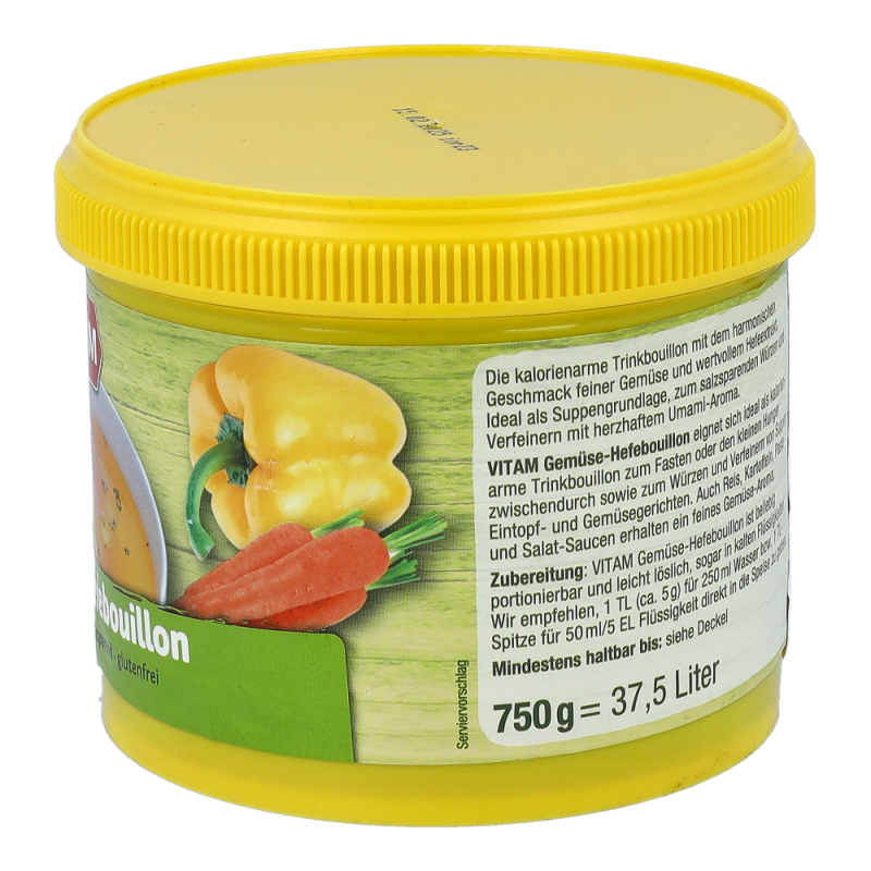 Vitam Gemüse-Hefebrühe Dose 750 g