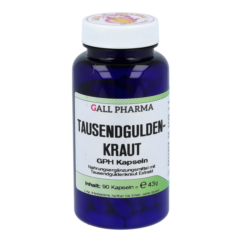Tausendguldenkraut Kapseln