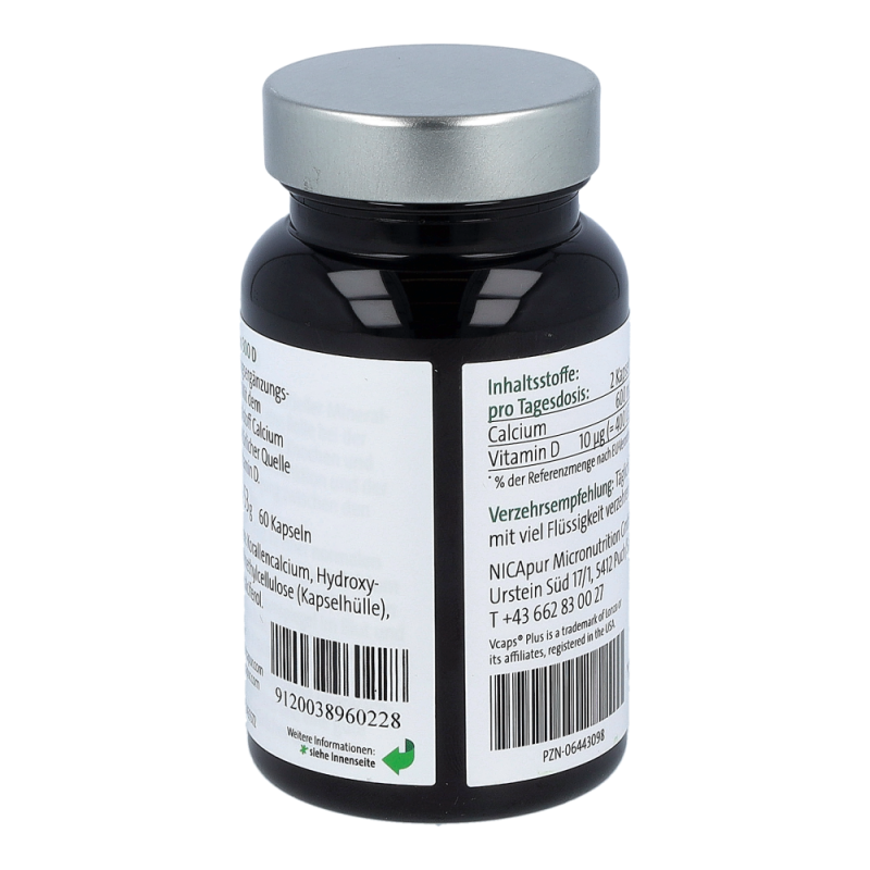 Nicapur Calcium 300 D Kapseln 60 Stk.