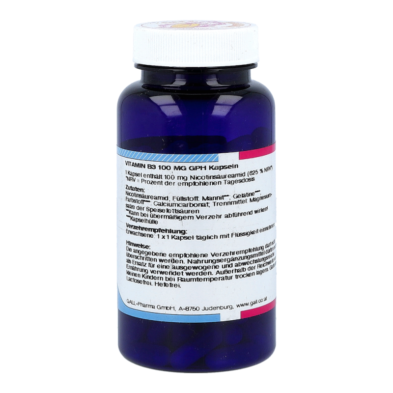 Vitamin B3 Kapseln 100mg