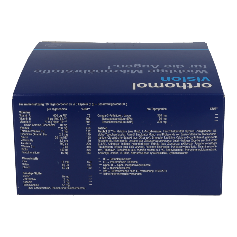 Orthomol Vision Kapseln 30 Stk.