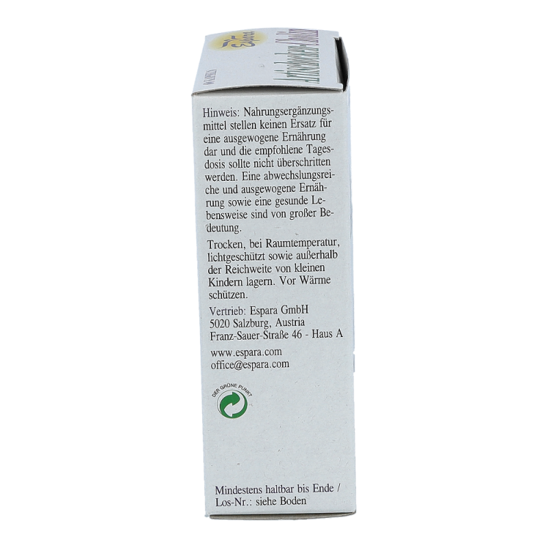 Espara Artischocken-Cholin Kapseln
