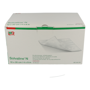Solvaline N Wundkompresse steril 50 Stk. 10 x 20 cm