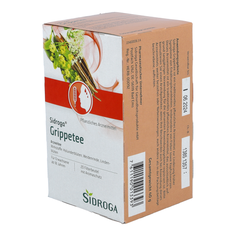 Sidroga Grippe Tee 20 Btl.