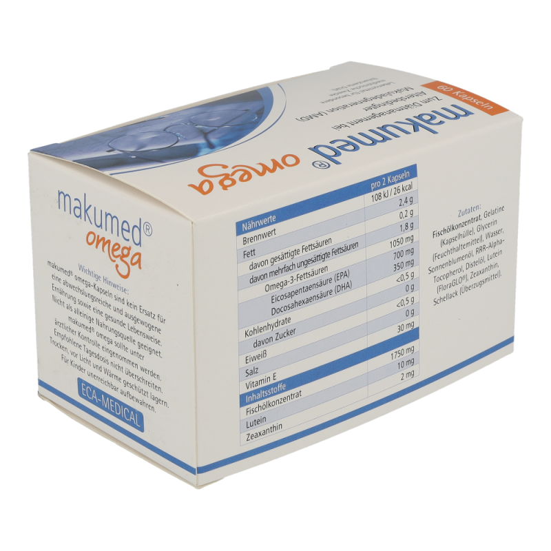 Makumed LUTEINKAPSELN mit Omega 3