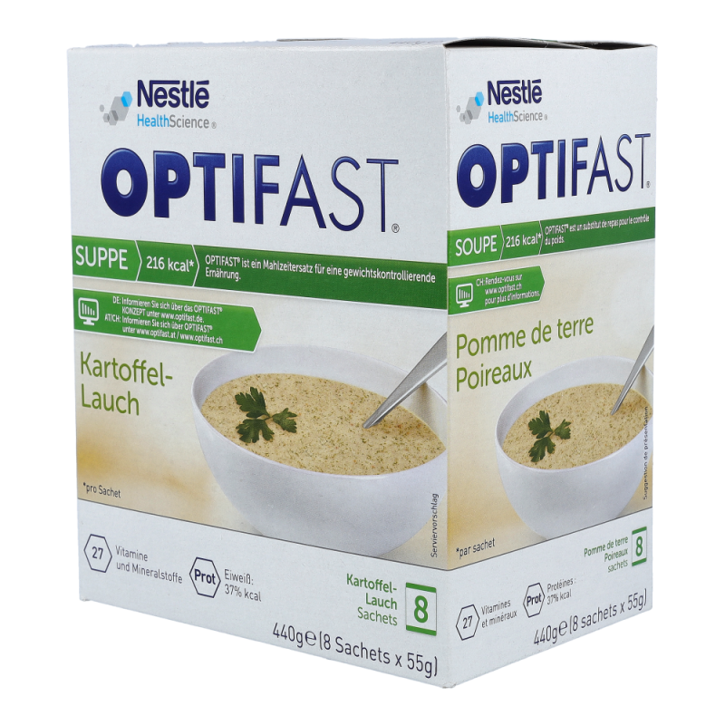 Optifast Suppe Karotte-Lauch 8 x 55 g 1 Pk.