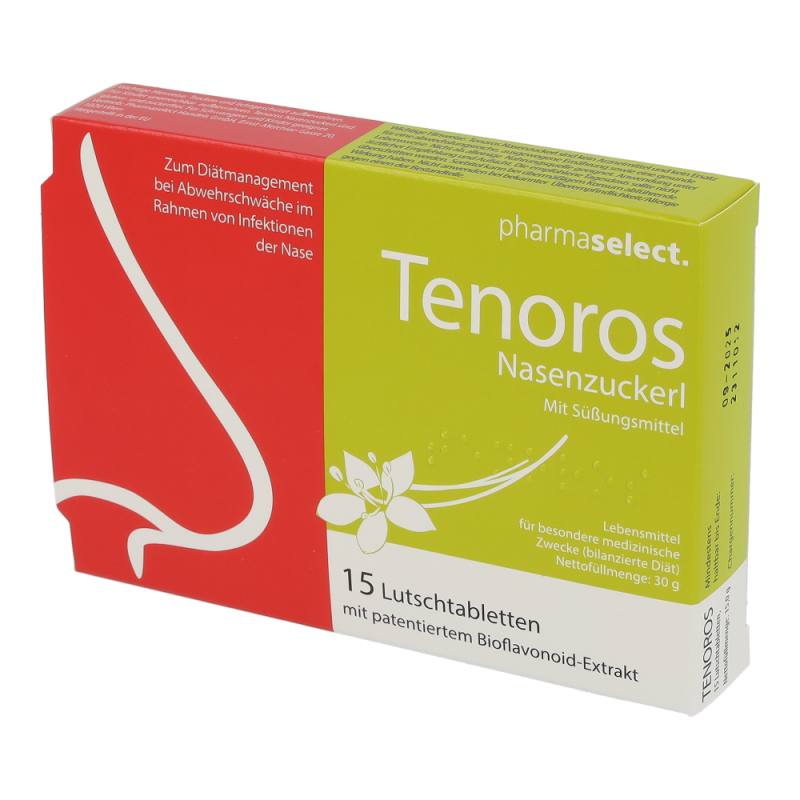Tenoros Nasenzuckerl Lutschtabletten 15 Stk.