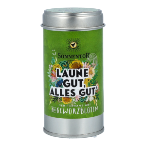 Sonnentor Laune gut, alles gut Gewürz-Blüten-Zubereitung Streudose 25 g BIO