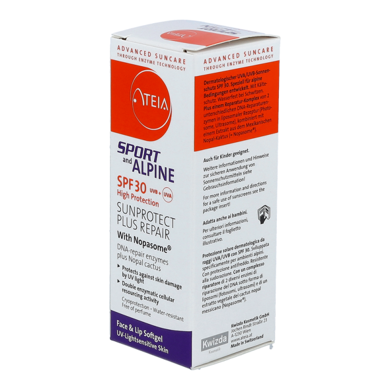 Ateia Alpin SPF30 Gesicht- & Lippensoftgel