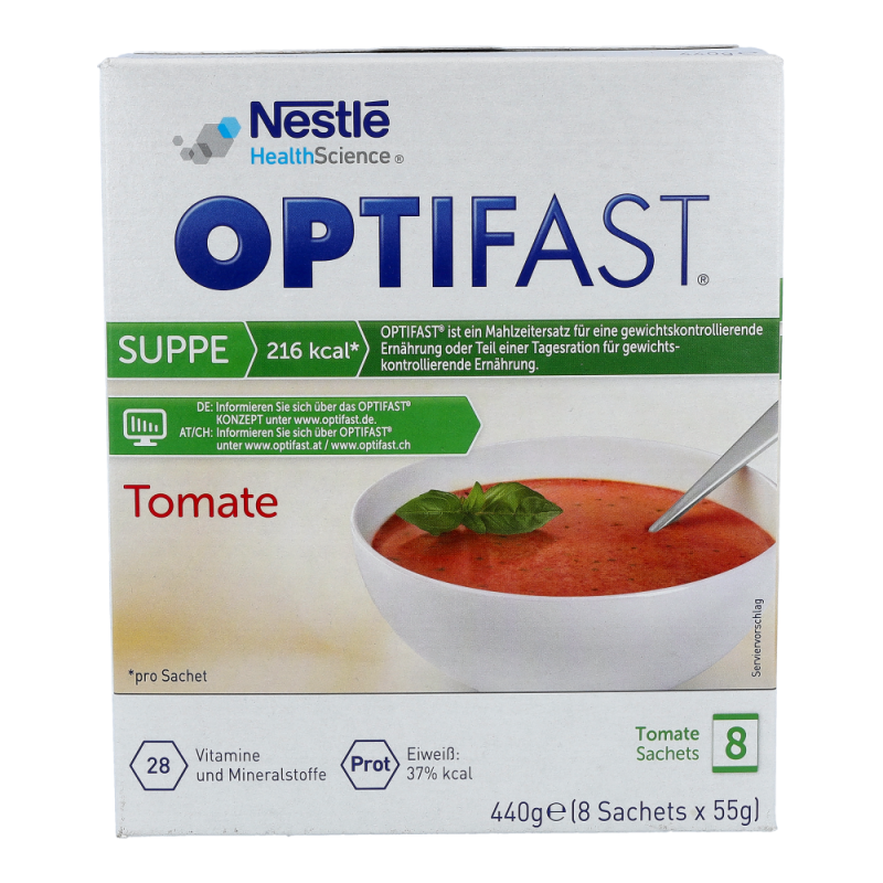 Optifast Suppe Tomate 8 x 55 g 1 Pk.