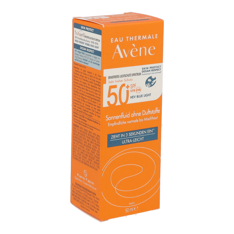 Avène – Sonnenfluid SPF 50+ ohne Duftstoffe