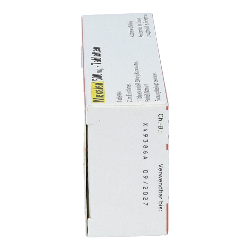 Mexalen 500 mg Tabletten