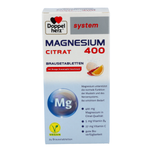 Doppelherz System Magnesium Citrat Brausetabletten 24 Stk.