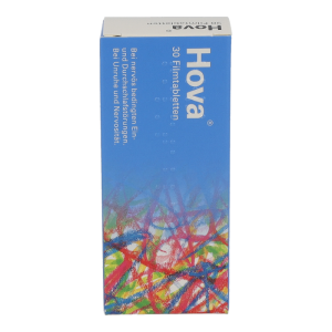 HOVA Filmtabletten mit Baldrian & Hopfen Gebro