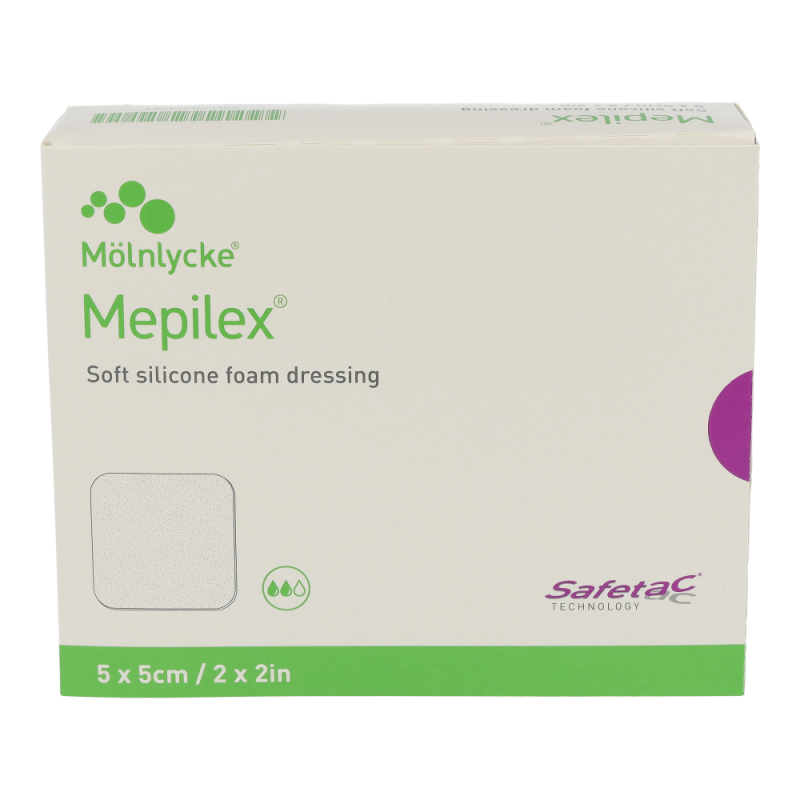Mölnlycke Mepilex Wundverband 5 Stk. 5 x 5 cm