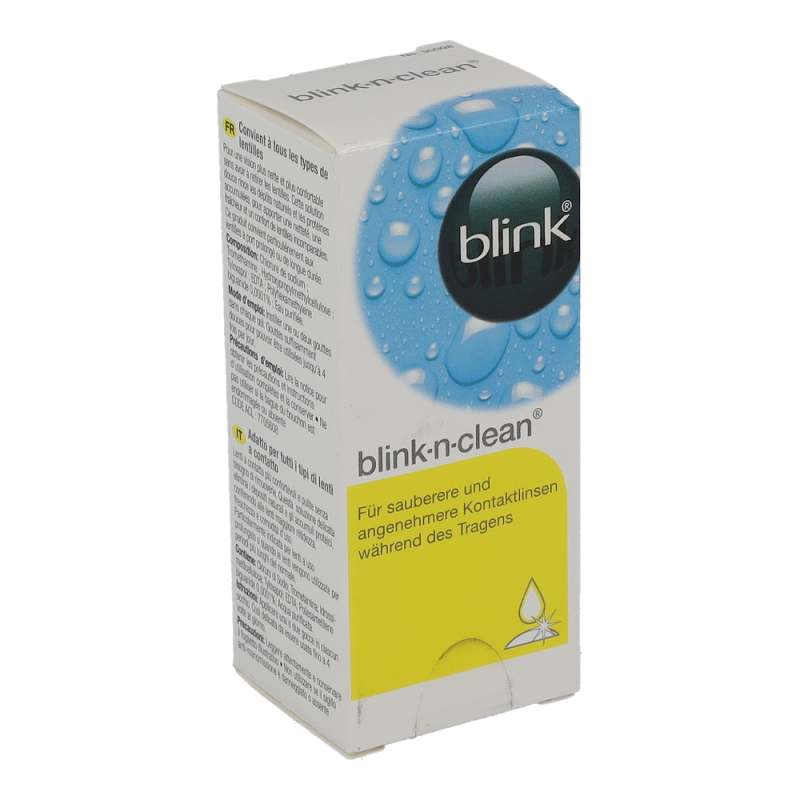 BLINK N CLEAN befeuchtend & reinigend für eingesetzte Linsen